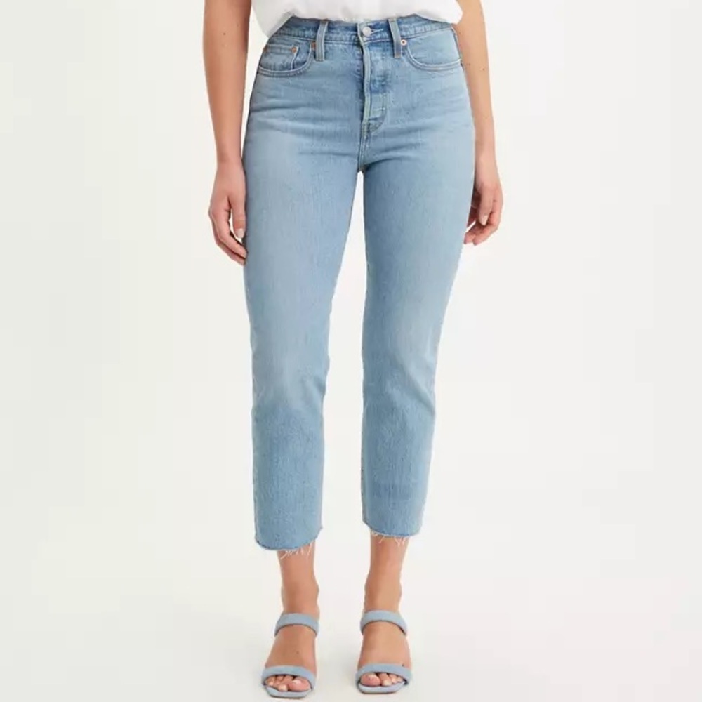 [Levi’s] Wedgie Straight Jeans - Light Wash -  27​